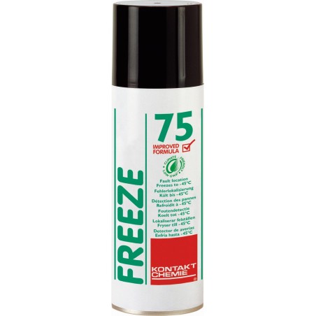 FREEZE 75: Localización rápida de fallos térmicos. Enfriador. Producto base HFO