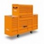 C38C-R Cajonera móvil con 33 cajones, rojo