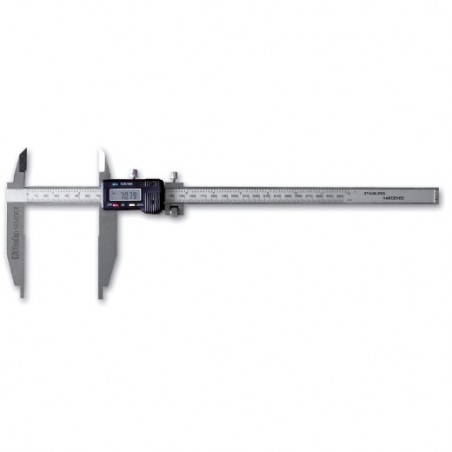 1654DGT Calibre de cursor digital de acero inoxidable templado, en estuche de madera