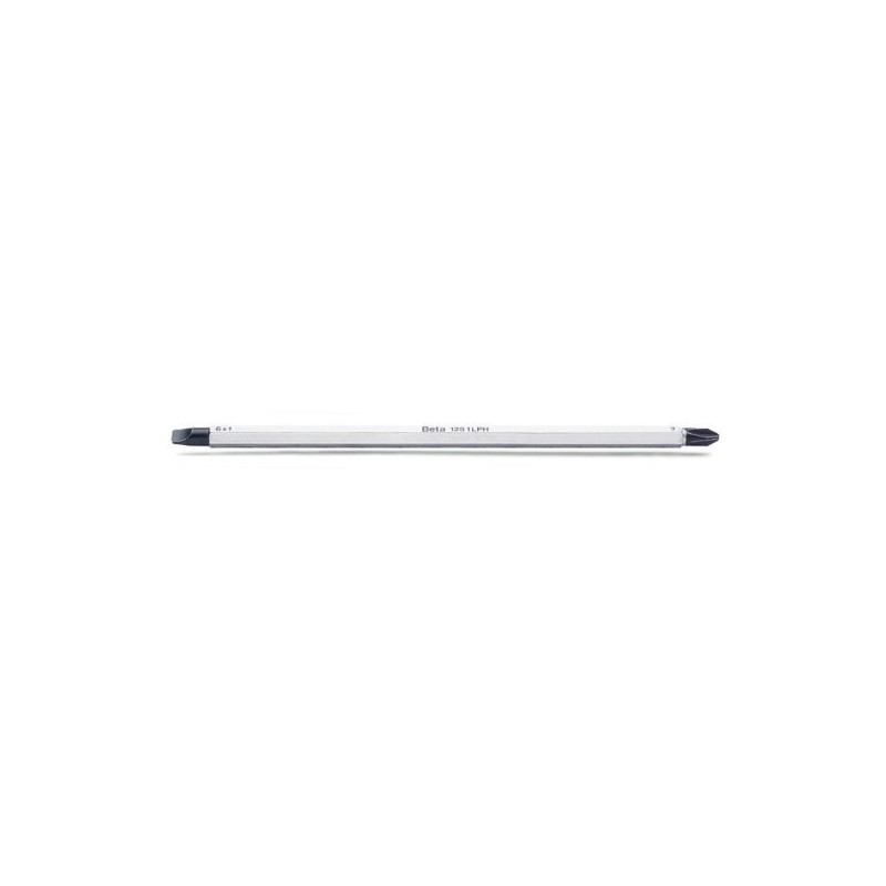 1281LPH/2 Varilla reversible para tornillos planos y Phillips&reg,, cromada