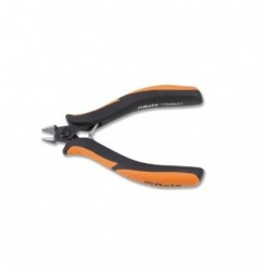 1184BM /2 Alicate de corte diagonal raso, de bocas redondeadas con mangos en bimaterial