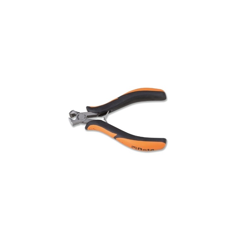 1190BM Alicate de corte frontal semirraso, con mangos en bimaterial