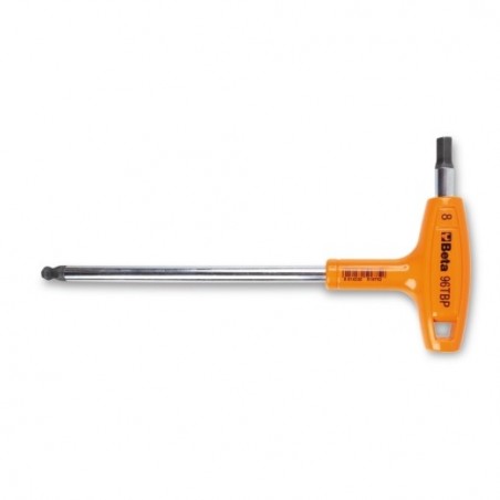96TBP 6 Llave Allen con cabeza esférica con mango en T