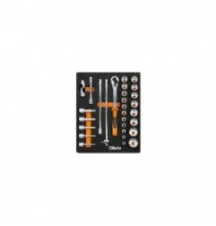 M82 Termoformado de espuma con vasos hexagonales y accesorios de 1/2&quot,