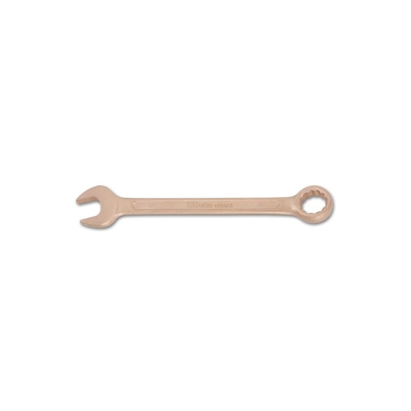 42BA-AS 1.1/16 Llave combinada con una boca fija y otra de estrella en ángulo, antichispa
