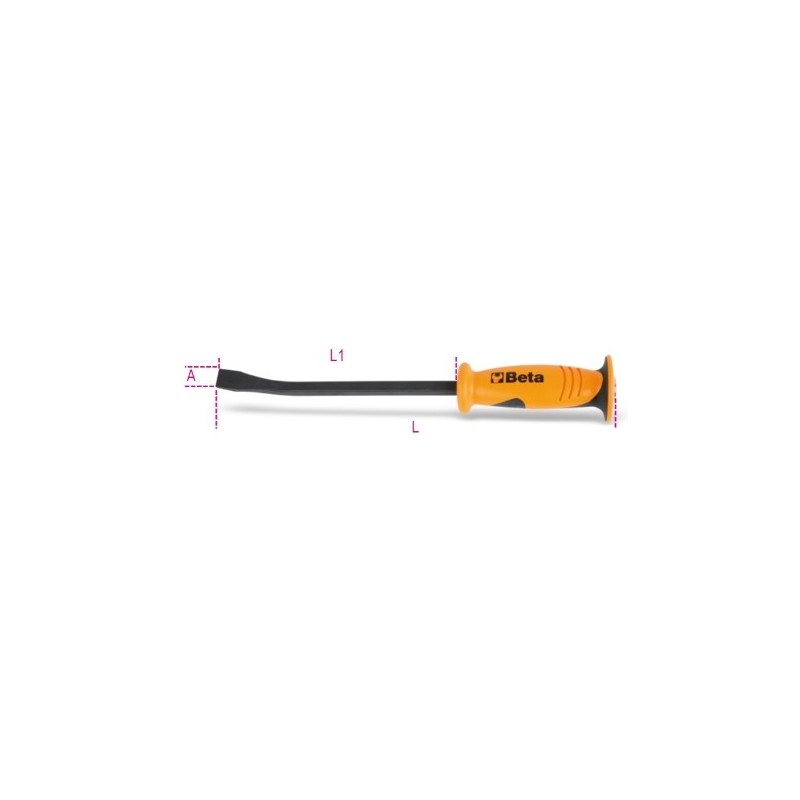 965 300 Palanca con extremidad plana curva
