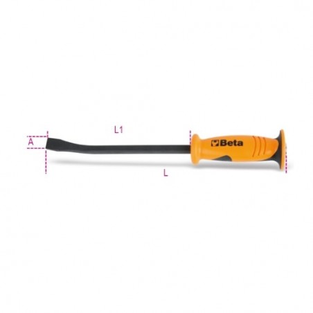965 300 Palanca con extremidad plana curva
