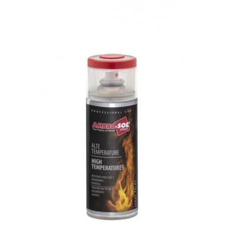 Esmalte altas temperaturas rojo 400 ml