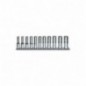 920ASL/SB11 Juego de 11 vasos de 1/2&quot, poligonales largos, en soporte