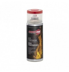 Esmalte altas temperaturas negro mate 400 ml
