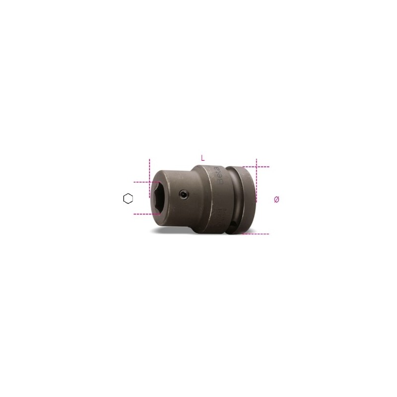 727PI/32 Vaso portapuntas de impacto de 1 1/2&quot,