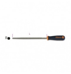 1719BM/RR Escofina redonda, con mango