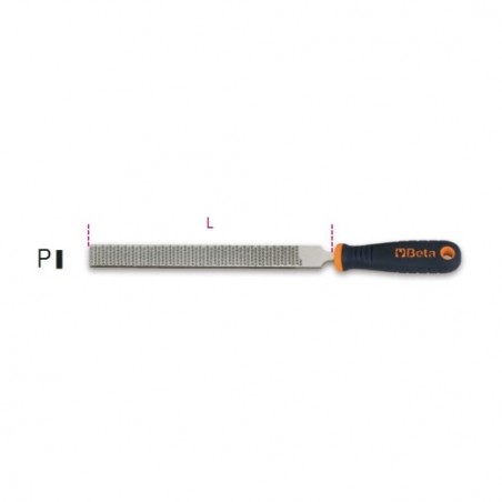 1719BM/RL Escofina plana, con mango