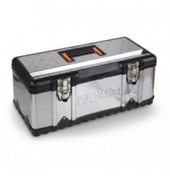 CP17L Caja de acero inoxidable y plástico con bandeja extraíble, vacía