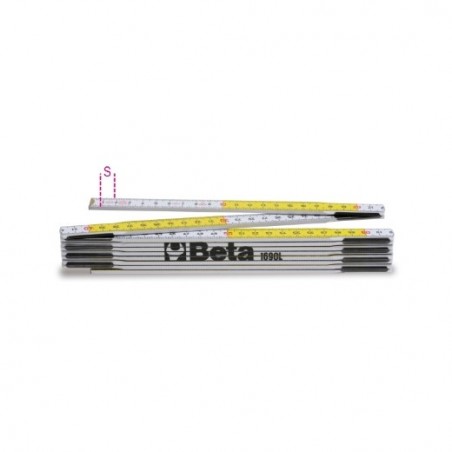 1690L/2 Metro plegable de madera de abedul