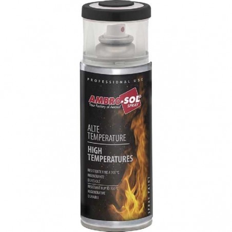 Pintura acri­lica 400 ml RAL 9005 NEGRO MATE