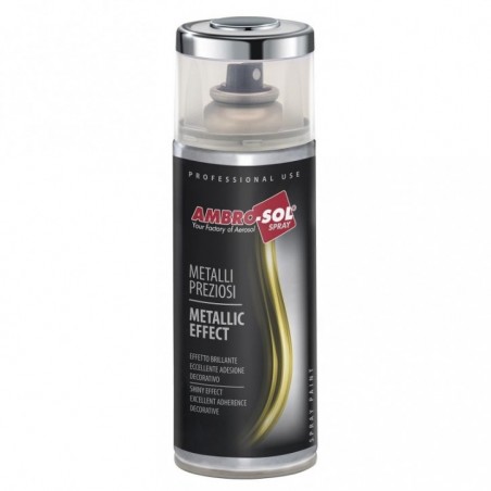 Esmalte efecto plata metalizado 400 ml