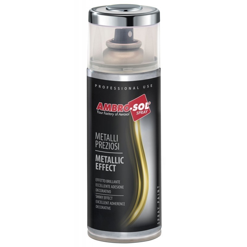 Esmalte efecto plata espejo 400 ml