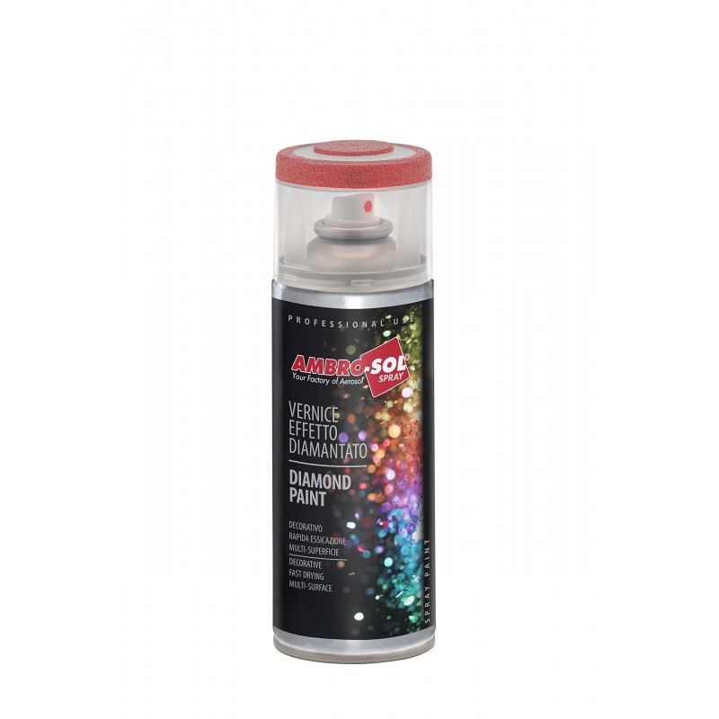 Esmalte efecto perlado / metalizados rojo 400 ml