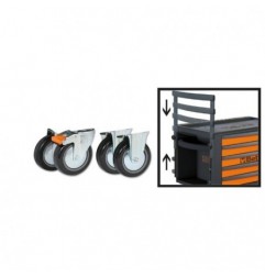 2300ST/KIT Kit con 4 ruedas y tirador para C23ST