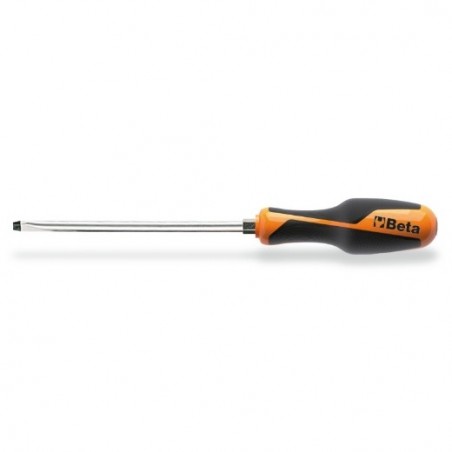 1260E 8 Destornillador plano con hexágono de maniobra, BetaGrip