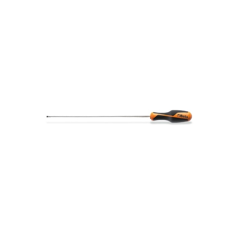 1264L 3X300 Destornillador plano largo hoja fresada, BetaGrip