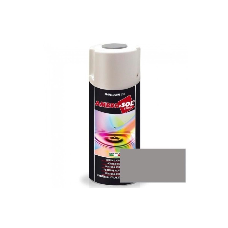 Pintura acri­lica 400 ml RAL 9007 ALUMINIO GRIS