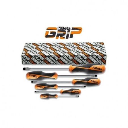 1260/S6 Juego de 6 destornilladores planos, BetaGrip