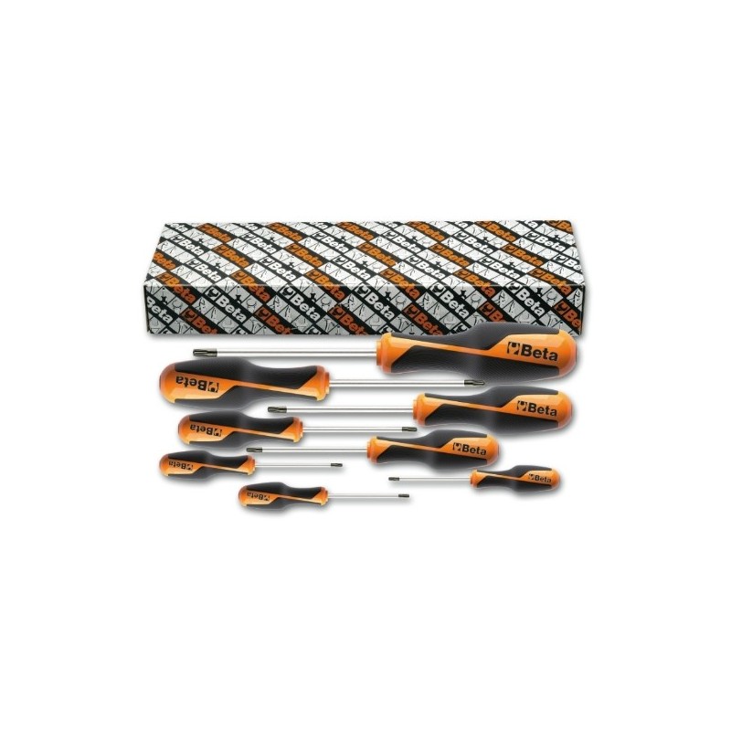 1268RTX/S8 Juego de 8 destornilladores Tamper Resistant Torx&reg,, BetaGrip
