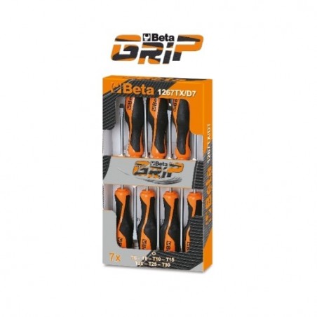 1267TX/D7 Juego de 7 destornilladores Torx&reg,, BetaGrip