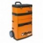C41H-W Trolley portaherramientas con 2 módulos apilables, blanco