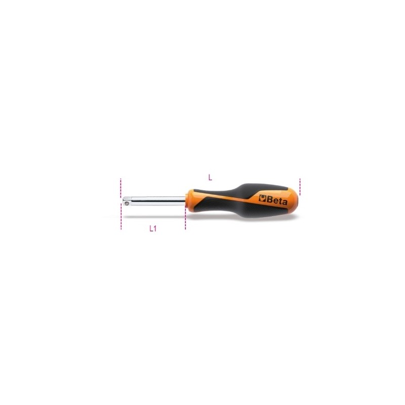 900BG/30C Mango cuadrado de 1/4&quot,