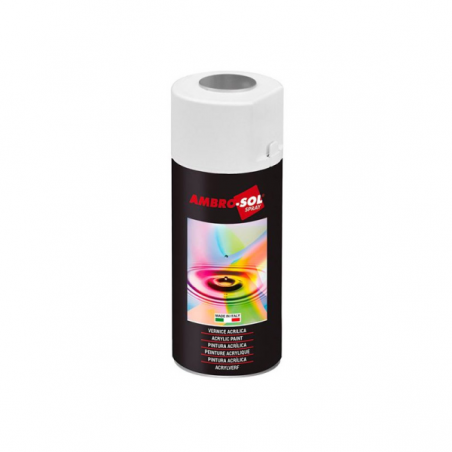 Pintura acri­lica 400 ml RAL 8019 MARRON GRISACEO