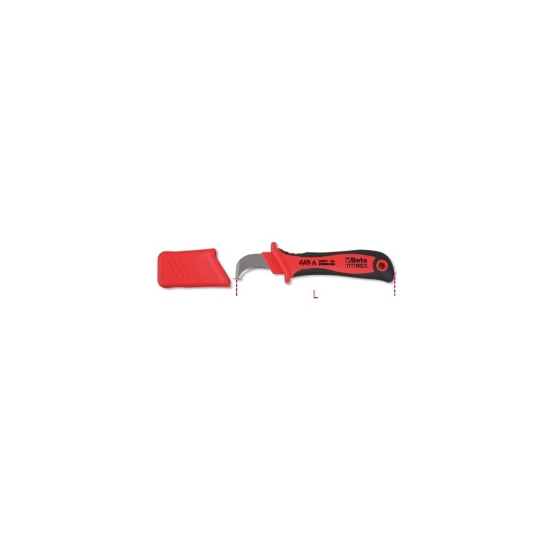 1777MQ/C Cuchillo pelacables, aislado