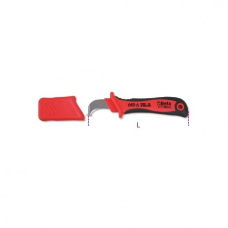 1777MQ/C Cuchillo pelacables, aislado