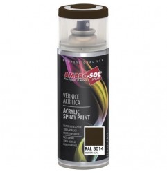 Pintura acri­lica 400 ml RAL 8014 MARRON SEPIA