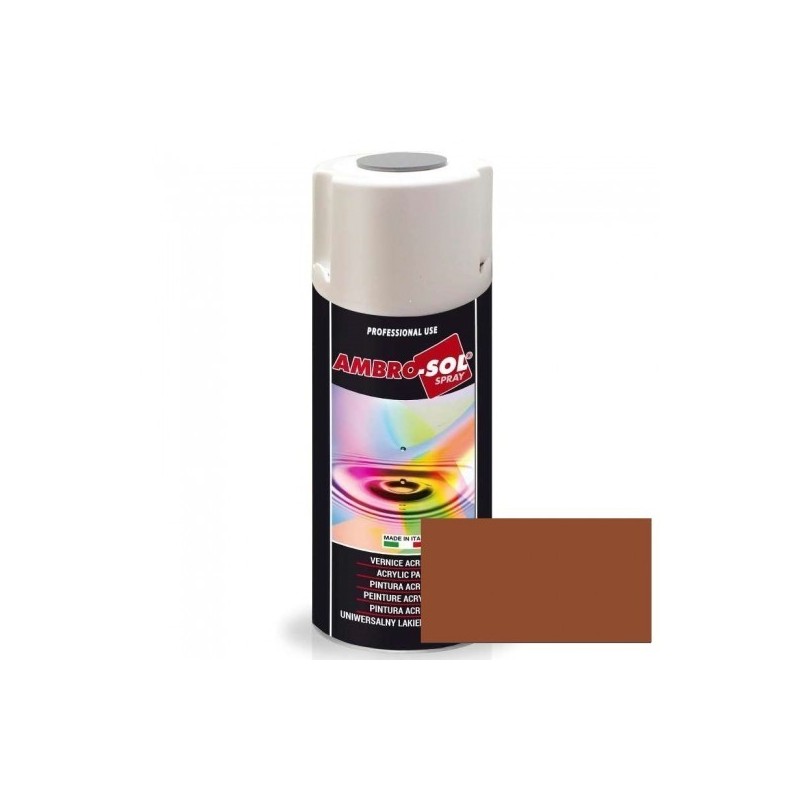 Pintura acri­lica 400 ml RAL 8004 MARRON COBRE