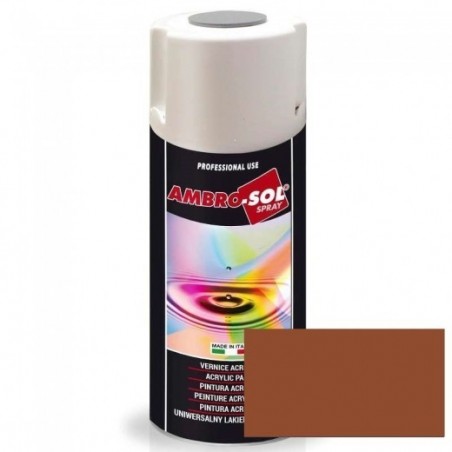 Pintura acri­lica 400 ml RAL 8004 MARRON COBRE