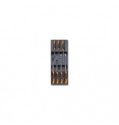 T208 Termoformado rígido con destornilladores planos y Phillips&reg,, BetaGrip
