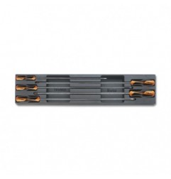 T209 Termoformado rígido con destornilladores planos y Phillips&reg,, modelo largo, BetaGrip