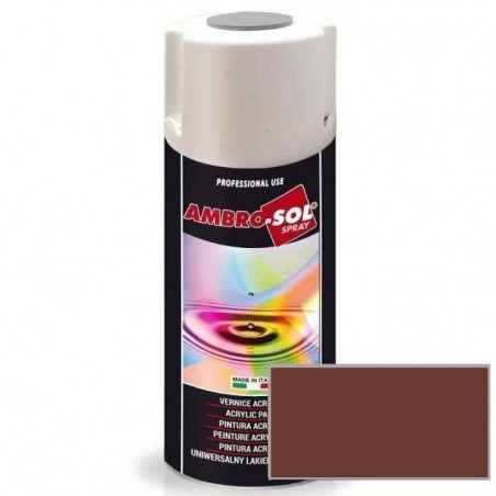 Pintura acri­lica 400 ml RAL 8002 MARRON SEÑALES