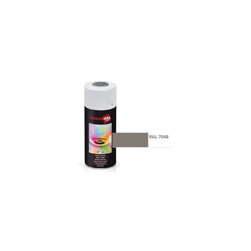 Pintura acri­lica 400 ml RAL 7048 GRIS MUSGO PERLADO