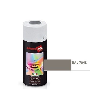Pintura acri­lica 400 ml RAL 7048 GRIS MUSGO PERLADO