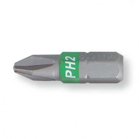 860PH 1 Bit de 1/4&quot, Phillips&reg,, de color