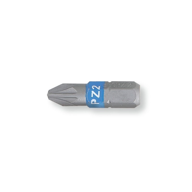 860PZ 3 Bit de 1/4&quot, Pozidriv&reg,-Supadriv&reg,, de color