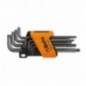 97BTX/SC8 Juego de 8 llaves acodadas con cabeza esférica para tornillos Torx&reg,