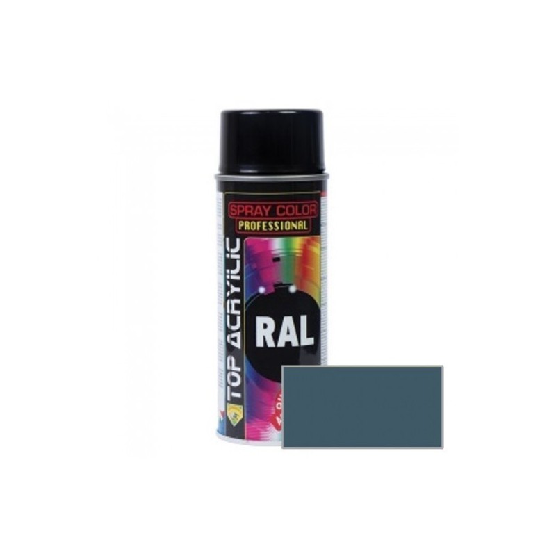Pintura acri­lica 400 ml RAL 7031 GRIS AZULADO