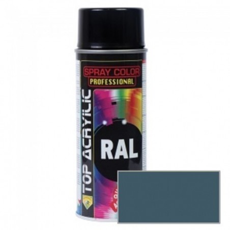 Pintura acri­lica 400 ml RAL 7031 GRIS AZULADO