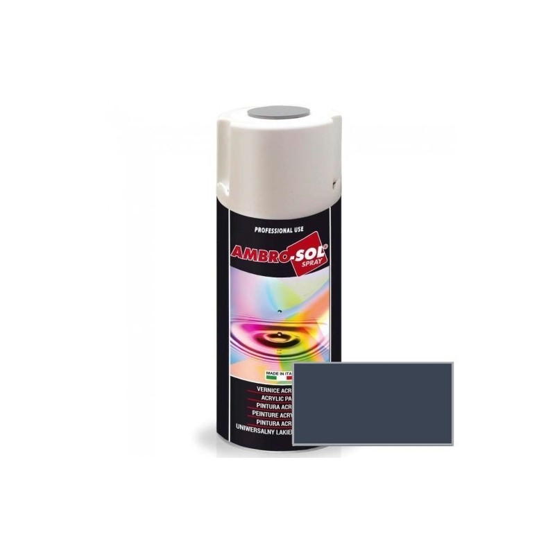 Pintura acri­lica 400 ml RAL 7015 GRIS PIZARRA