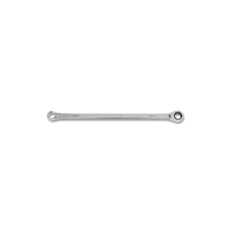 188 15 Llave poligonal recta de estrella con carraca para la polea libre del alternador, cromada brillante